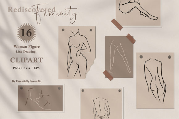 Download Woman Nude Line Drawing Clipart - Nude Collection