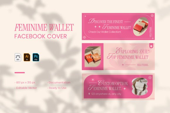 Download Feminime Wallet - Facebook Cover - Feminime Collection