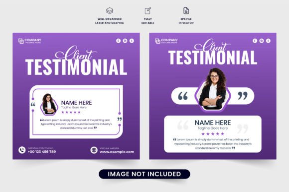Download Buyer Feedback Layout for Social Media - Buyer Collection