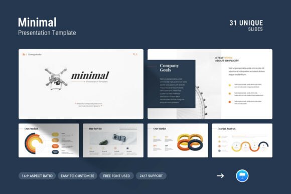 Download Minimal Keynote Presentation Template - Minimal Collection