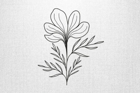 Download Minimal Floral Outline - Minimal Collection
