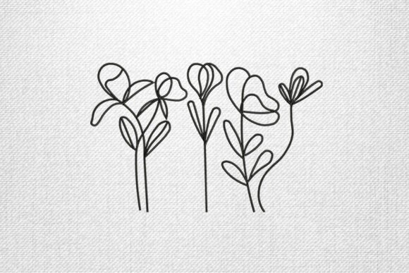 Download Minimal Line Flowers - Minimal Collection